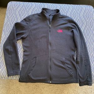 North Face Fleece Zip Up Size M